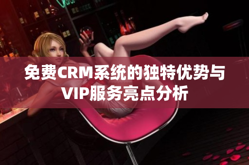 免费CRM系统的独特优势与VIP服务亮点分析