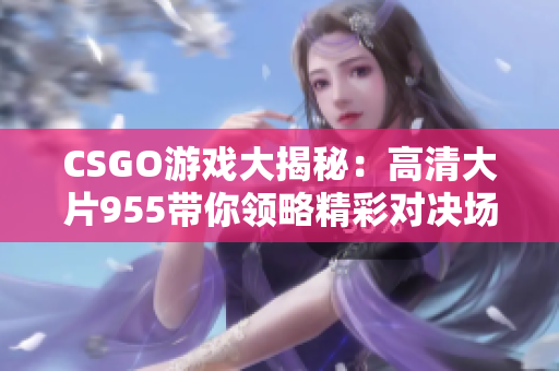 CSGO游戏大揭秘：高清大片955带你领略精彩对决场景