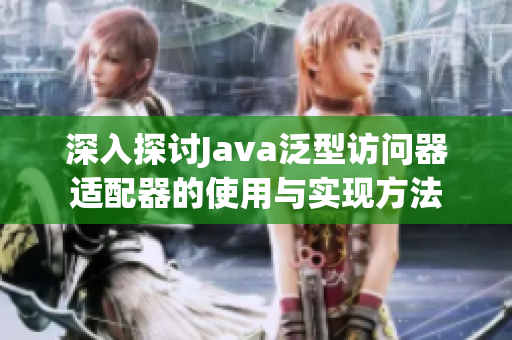 深入探讨Java泛型访问器适配器的使用与实现方法