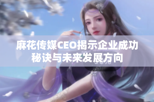 麻花传媒CEO揭示企业成功秘诀与未来发展方向