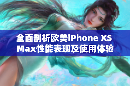 全面剖析欧美iPhone XS Max性能表现及使用体验