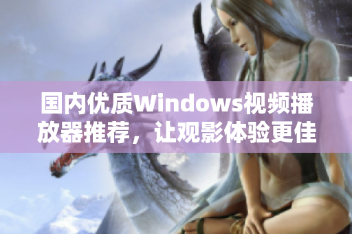 国内优质Windows视频播放器推荐，让观影体验更佳