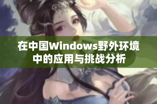 在中国Windows野外环境中的应用与挑战分析