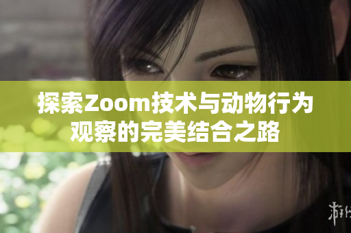 探索Zoom技术与动物行为观察的完美结合之路